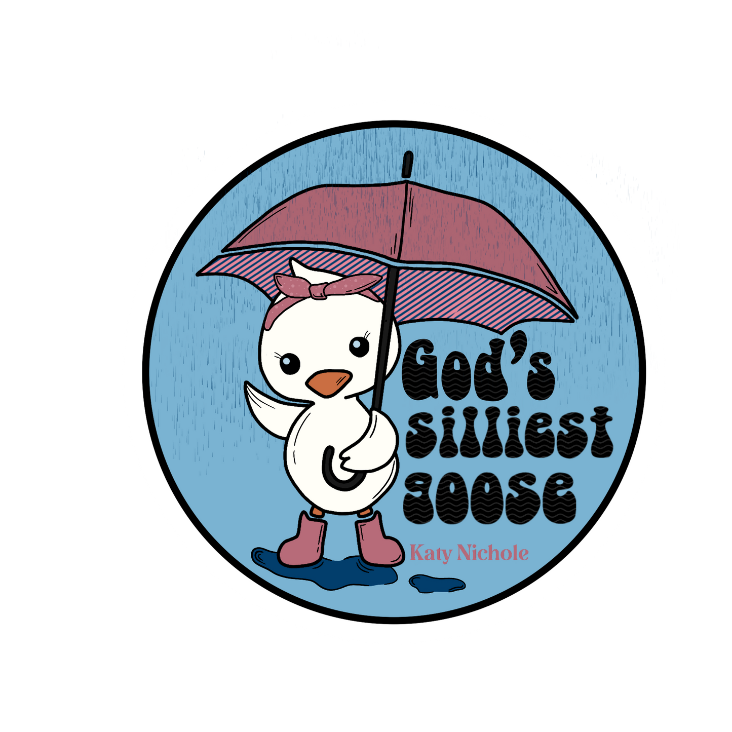 God's Silliest Goose Sticker