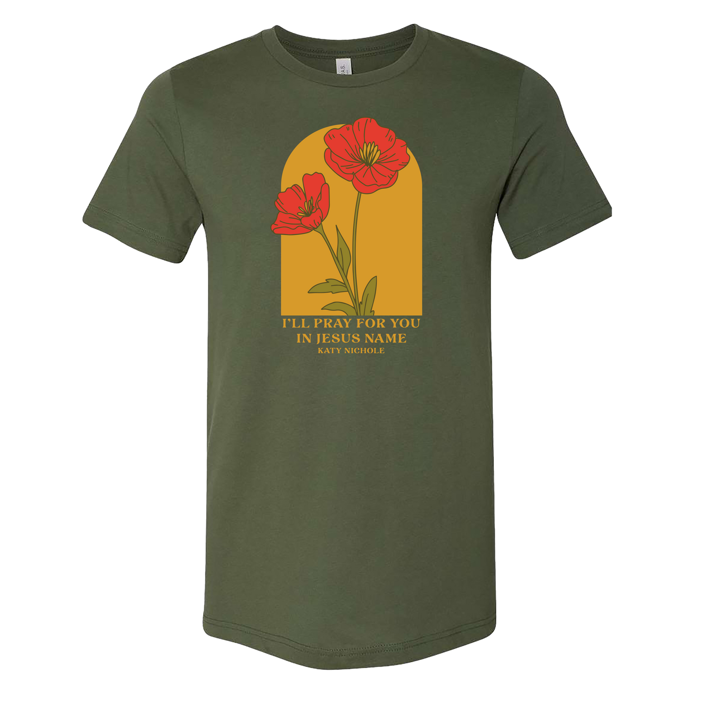 I'll Pray For You Flower Tee