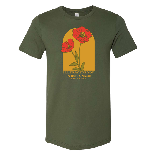 I'll Pray For You Flower Tee